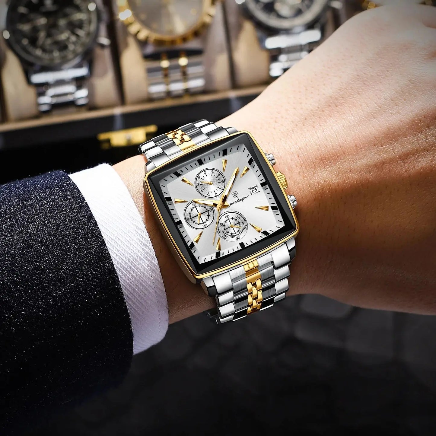 Luxury Square Watch