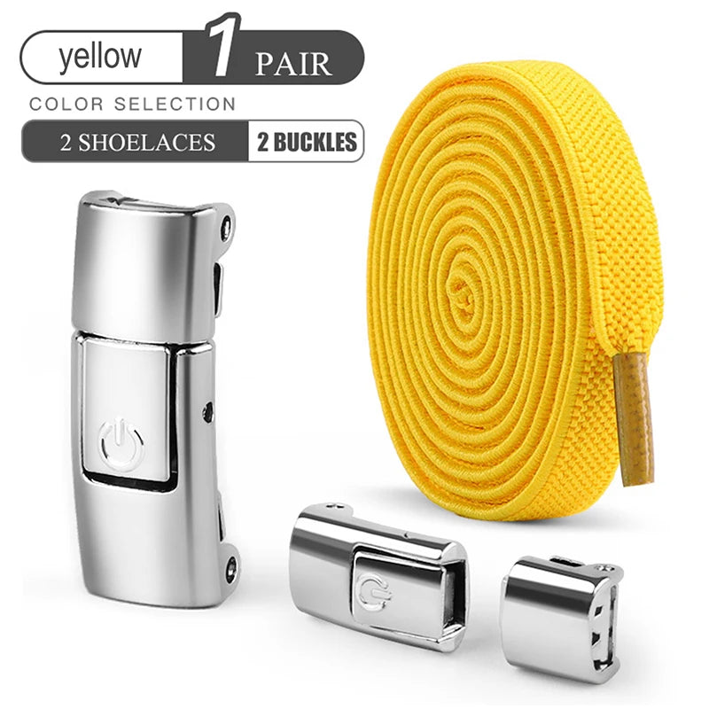 8mm No Tie Shoe Laces Without Ties