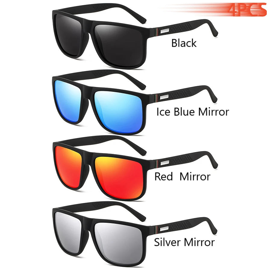 Fashion Vintage Square Sunglasses Men and Women