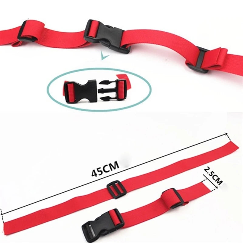 Adjustable Children's Outdoor Backpack Shoulder Strap Fixed Belt Strap Non-slip Pull Belt Durable Chest Strap Bag accessories