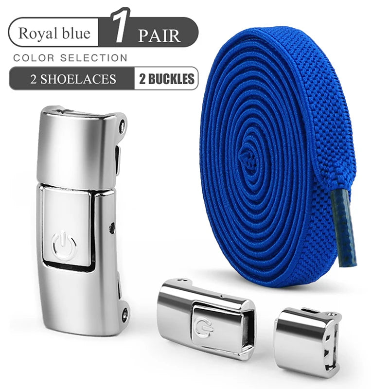 8mm No Tie Shoe Laces Without Ties