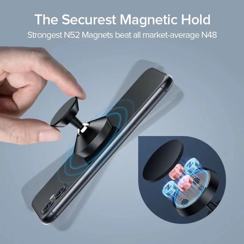 Magnetic Car Phone Holder Magnet Mount Bracket Stick on Car