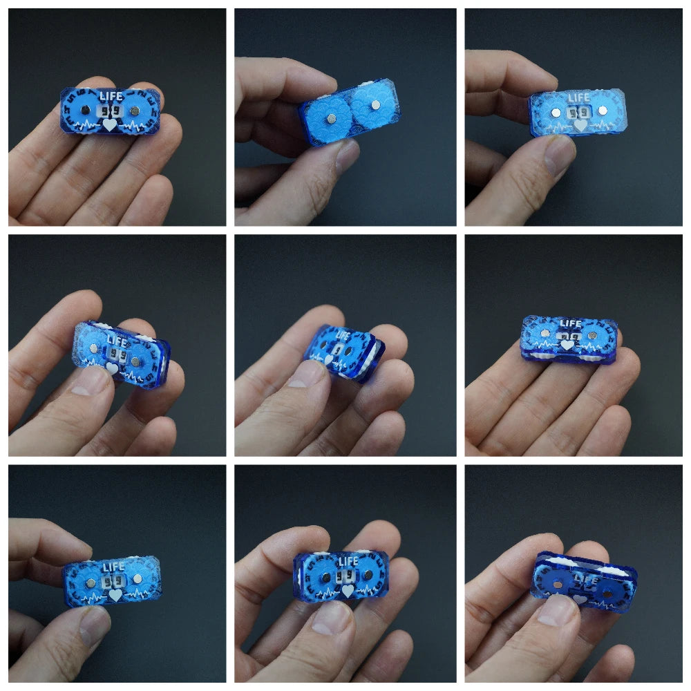 New Life Tracker for Fantasy & Sci-Fi Model Building Kits: 41x20x9mm LIfe Tracker