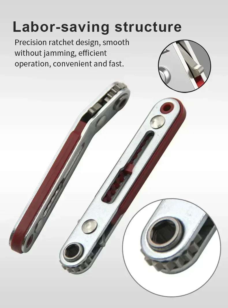 Multifunctional Bidirectional Forward and Reverse Ratchet screwdriver