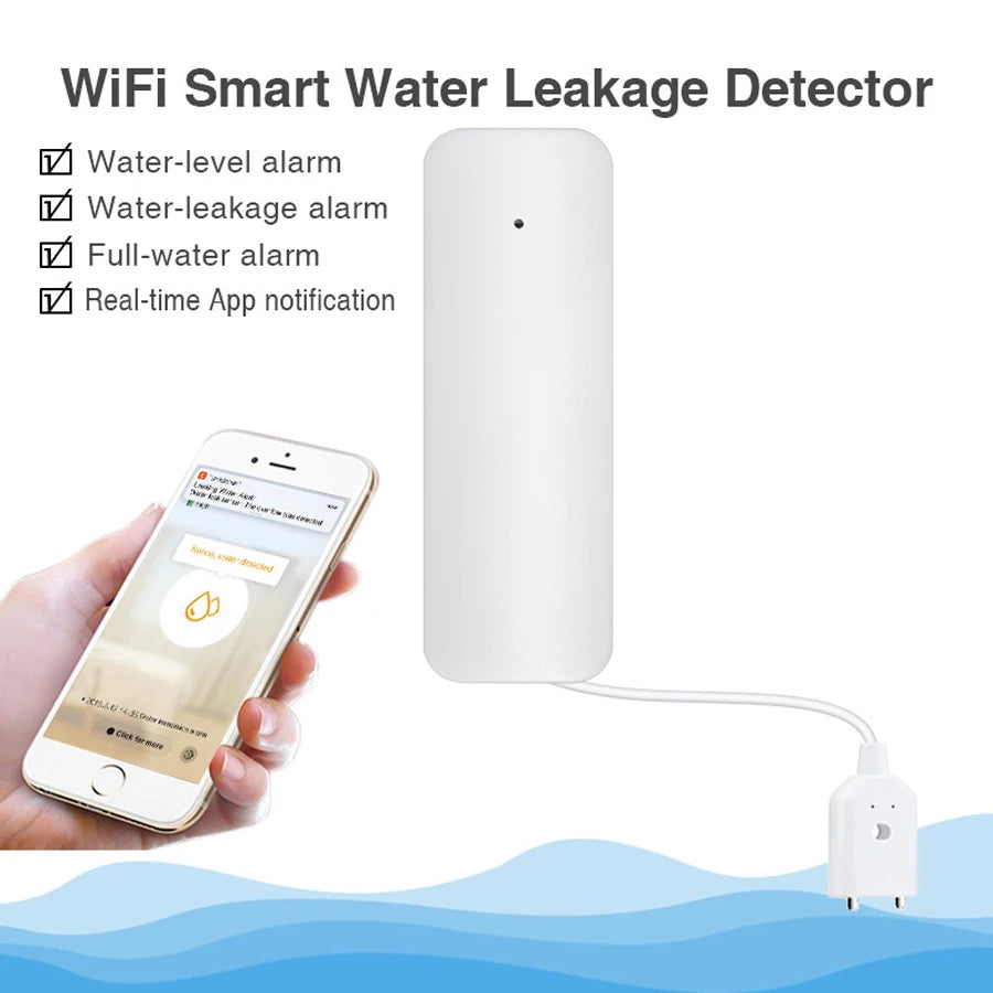 WiFi Water Leakage Sensor Flood Water Leakage Alarm