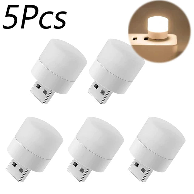 Mini USB Night Light Warm
