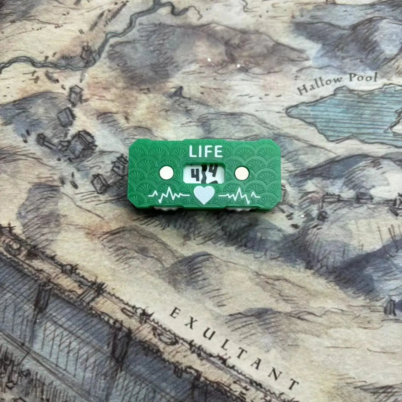 New Life Tracker for Fantasy & Sci-Fi Model Building Kits: 41x20x9mm LIfe Tracker