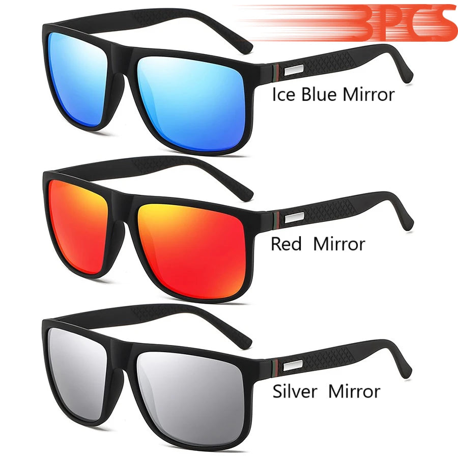 Fashion Vintage Square Sunglasses Men and Women