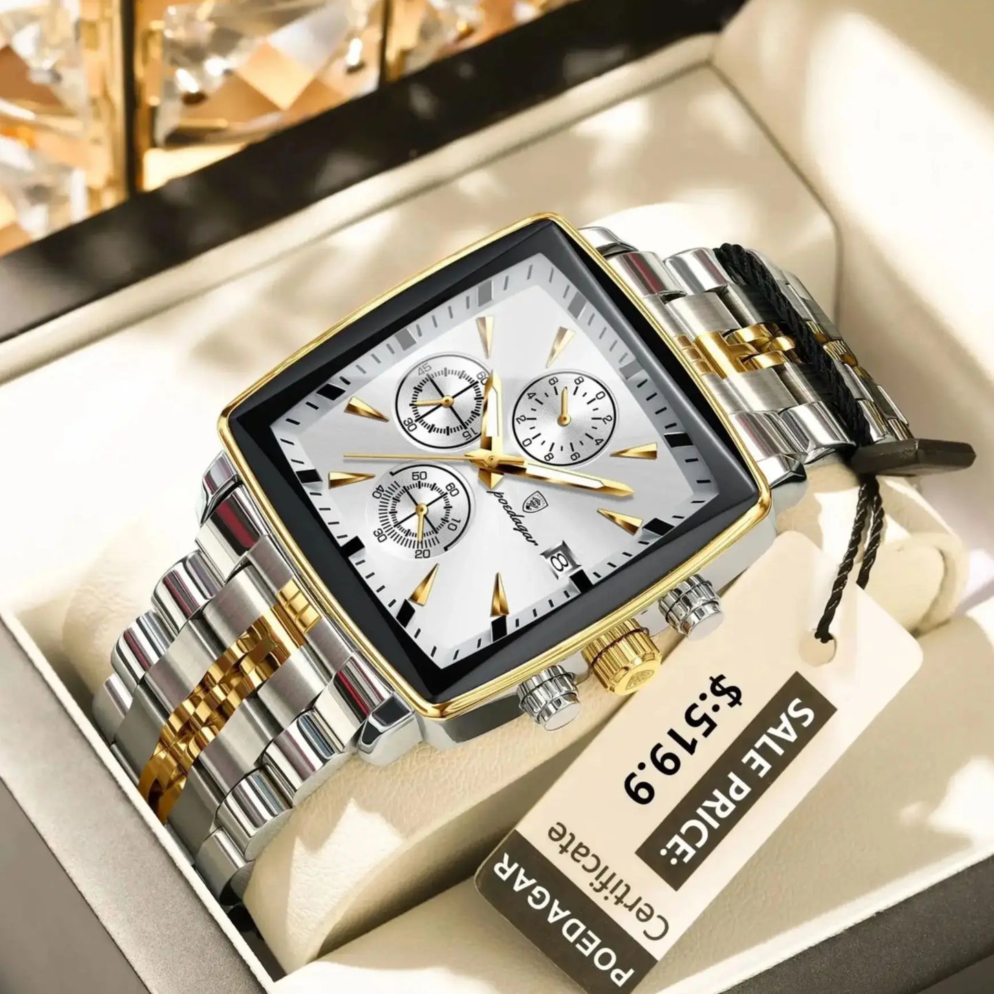 Luxury Square Watch