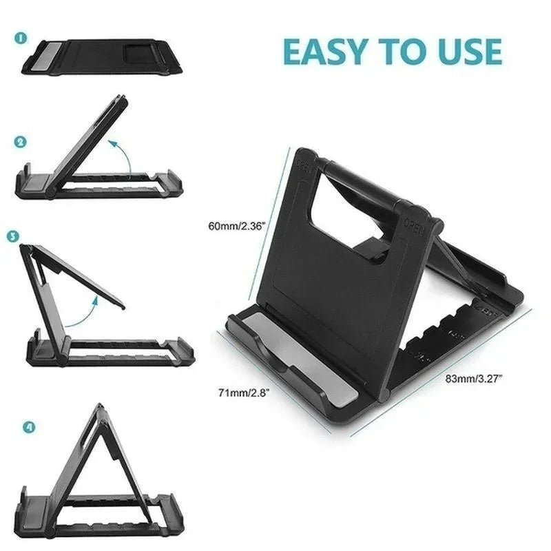 Mini Desktop Foldable Stand For Mobile Phone And Tablet