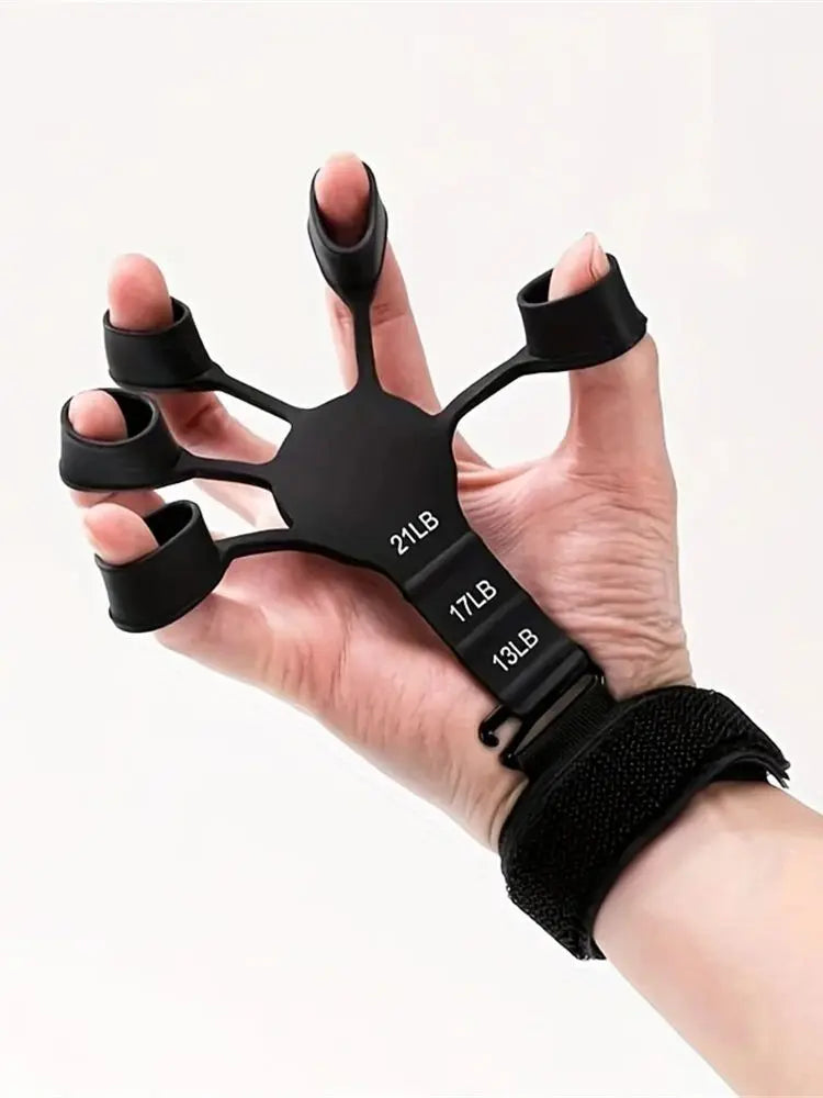 Exercise Finger 5 Finger Silicone Wrist Puller