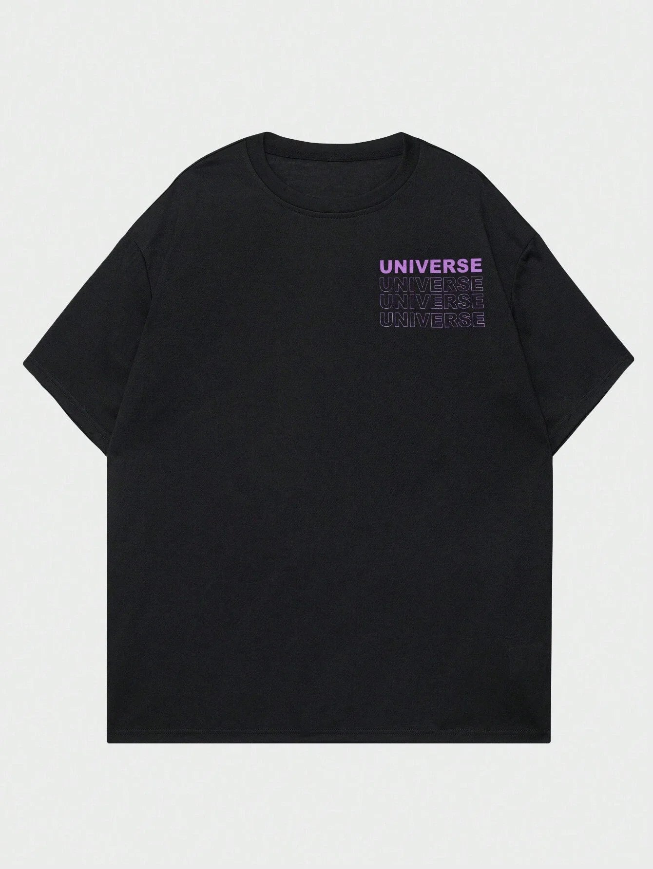 The Secret Of The Big Bang In The Universe Men T Shirts Summer Cotton T-Shirts Breathable Loose Clothes Hip Hop Street Tees