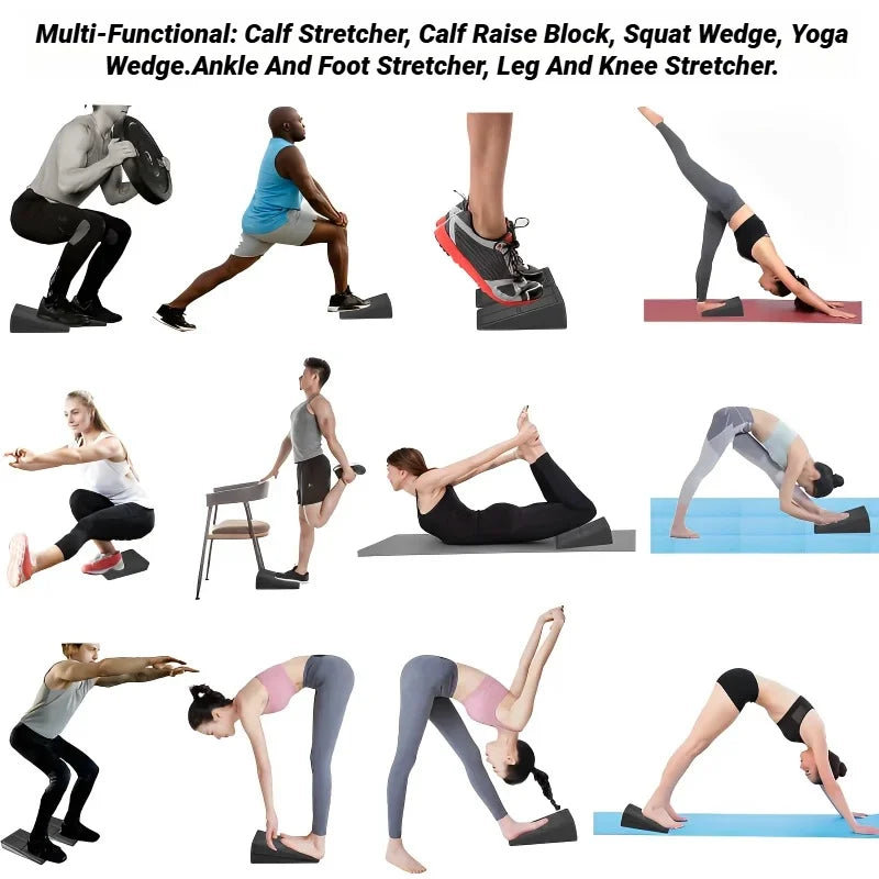 Yoga Bricks Squat Wedge Blocks