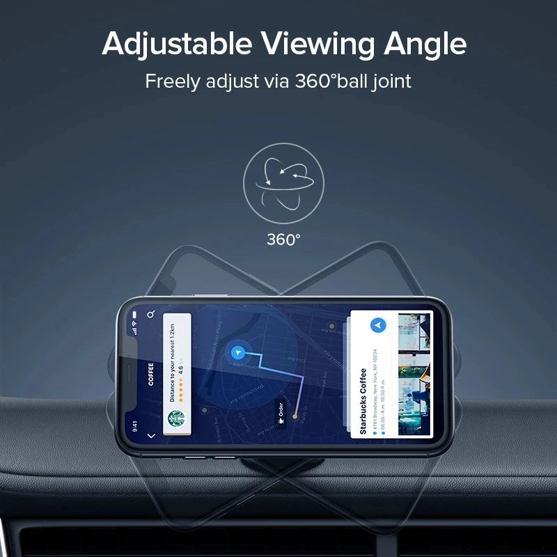 Magnetic Car Phone Holder Magnet Mount Bracket Stick on Car