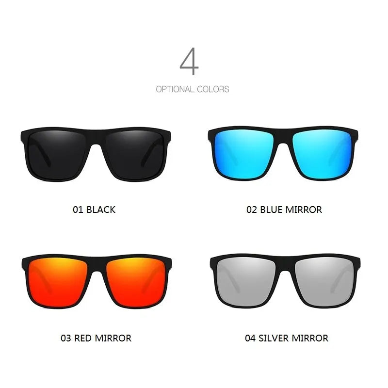 Fashion Vintage Square Sunglasses Men and Women