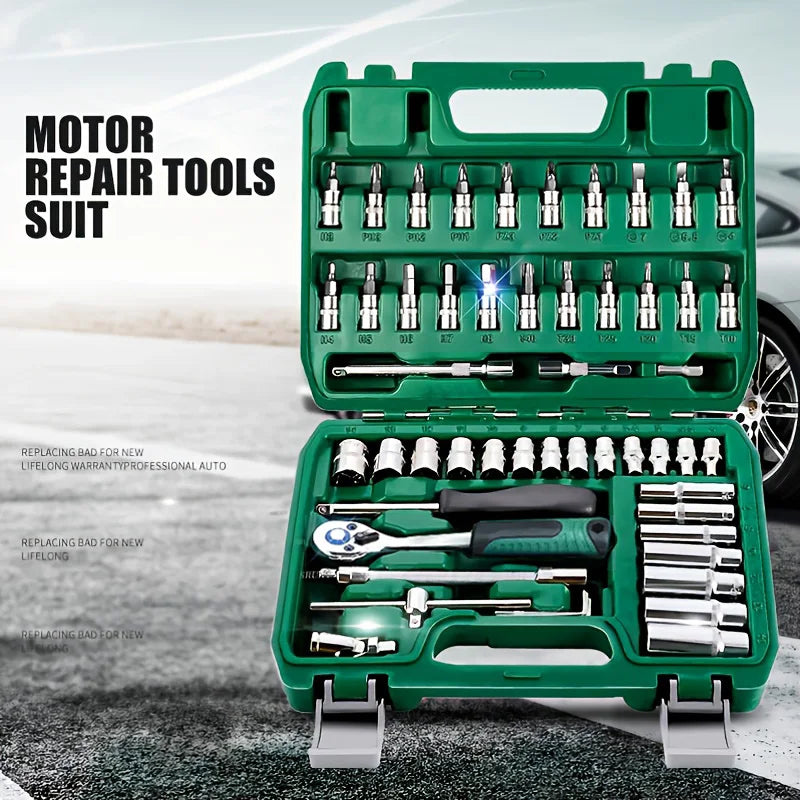 AIRAJ NEW Car Repair Tool Kit 46/53 Piece/Set