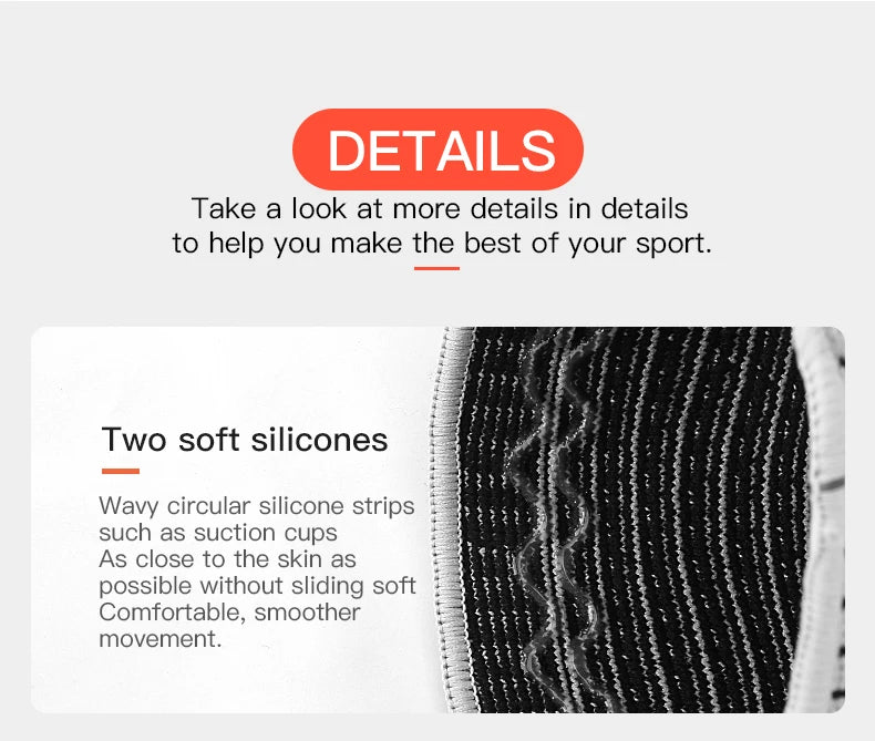 1/2 PC Knee Pads Strap Patella Medial Support