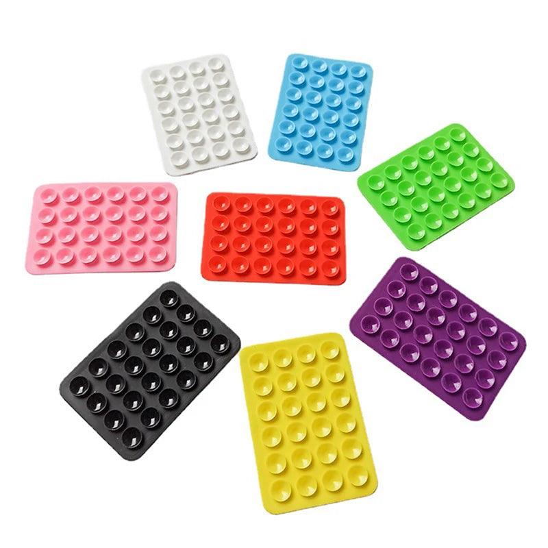 Silicone Suction Pad For Mobile Phone Fixture Suction Cup Backed