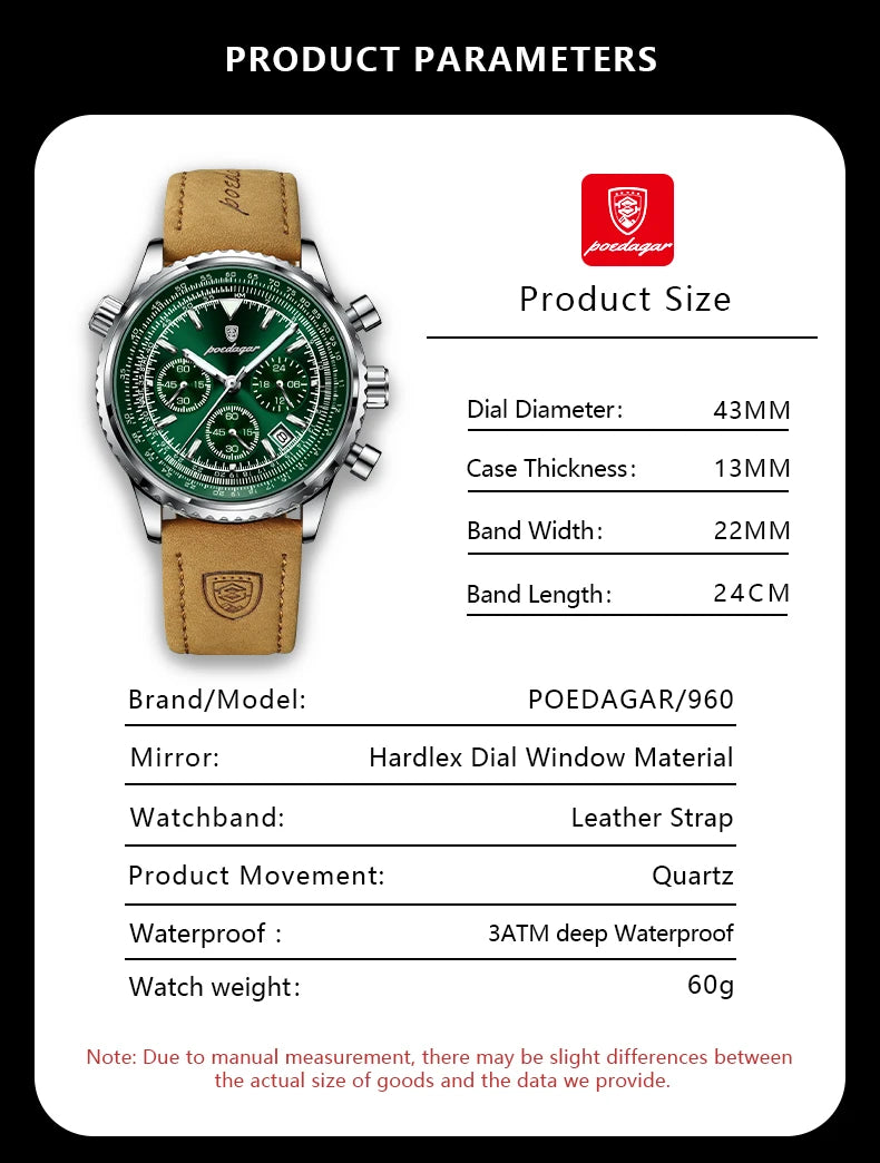 Luxury Man Watch Quartz