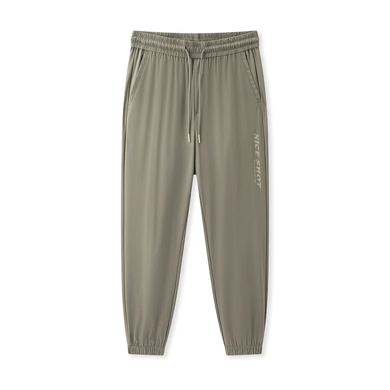 Semir Casual Trousers Men Cool Feeling Sun Protection Sporty Loose Cuffed Trousers Summer Long Trousers Printed Trousers