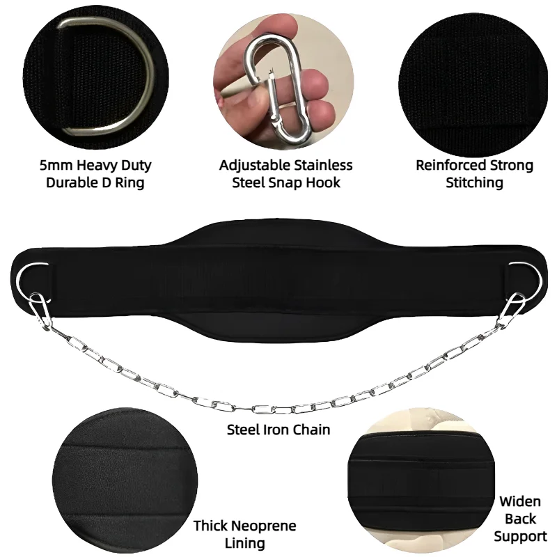 Weight Lifting Back Gym With Chain