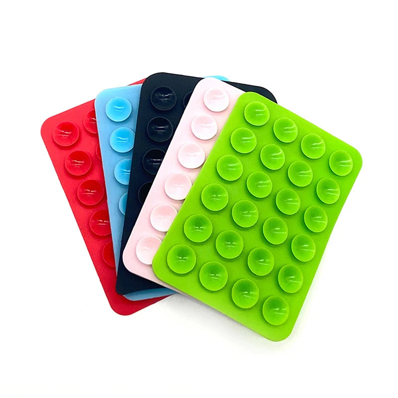 Silicone Suction Pad For Mobile Phone Fixture Suction Cup Backed