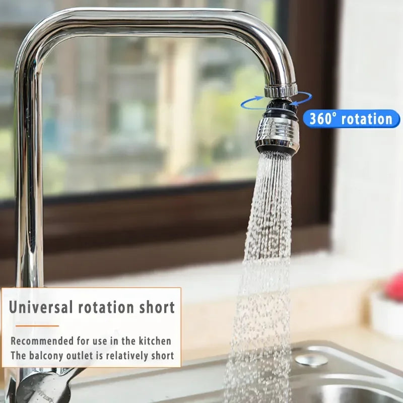 Kitchen Gadgets 2 Modes 360 Rotatable Bubbler High Pressure