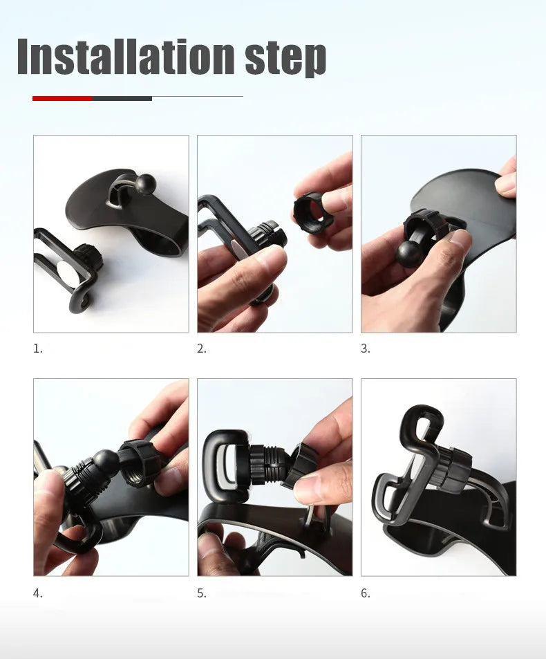 360 Rotatable Car Phone Holder Universal Cell Phone Stands Car
