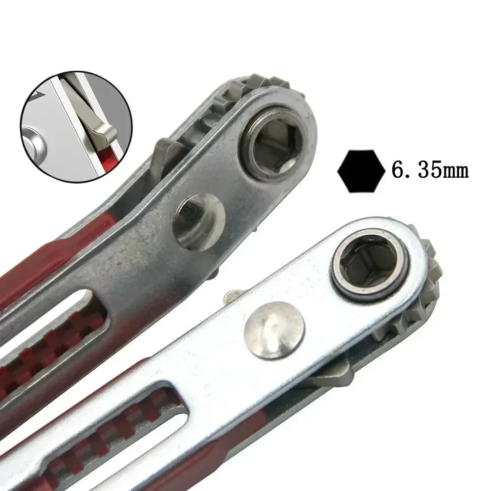 Multifunctional Bidirectional Forward and Reverse Ratchet screwdriver