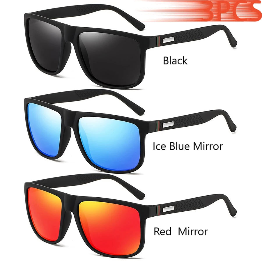 Fashion Vintage Square Sunglasses Men and Women