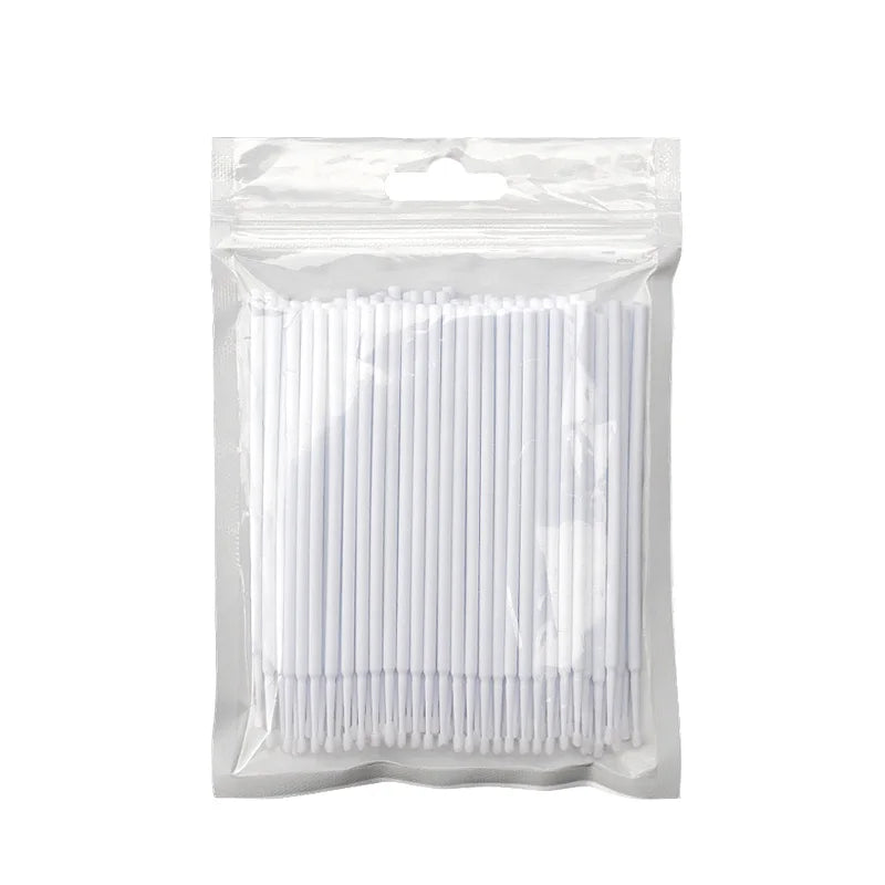 100 pcs Disposable Micro Brush Mascara