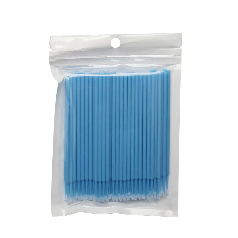 100 pcs Disposable Micro Brush Mascara