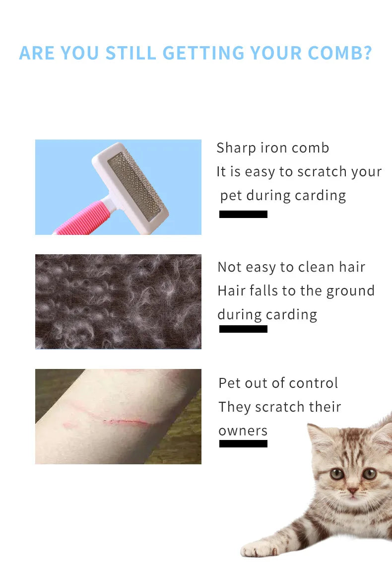 New hot Sell 1PC Cat Hair Remove Gloves Rubber Pet Beauty Cleaning Grooming Effective Massage Dog Combs Floating Brush 6 Color