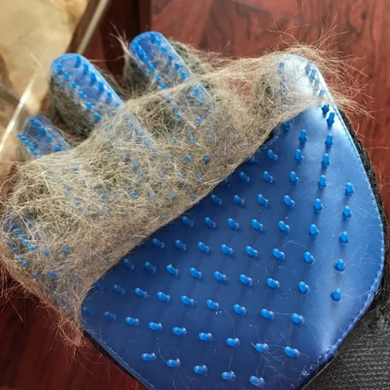 New hot Sell 1PC Cat Hair Remove Gloves Rubber Pet Beauty Cleaning Grooming Effective Massage Dog Combs Floating Brush 6 Color