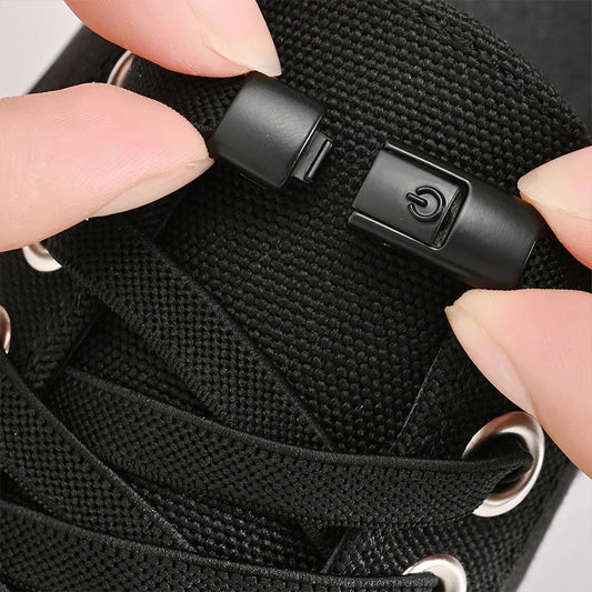 8mm No Tie Shoe Laces Without Ties