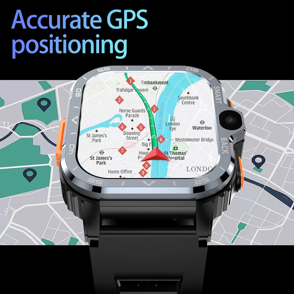 Android Smart Watch Men GPS 16G/64G ROM