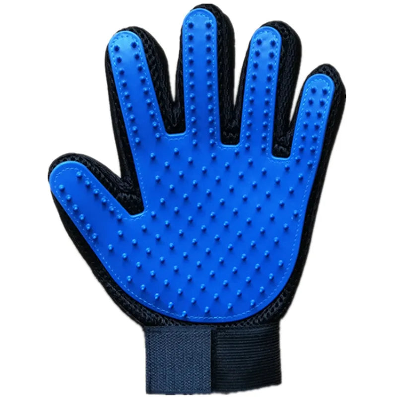 New hot Sell 1PC Cat Hair Remove Gloves Rubber Pet Beauty Cleaning Grooming Effective Massage Dog Combs Floating Brush 6 Color