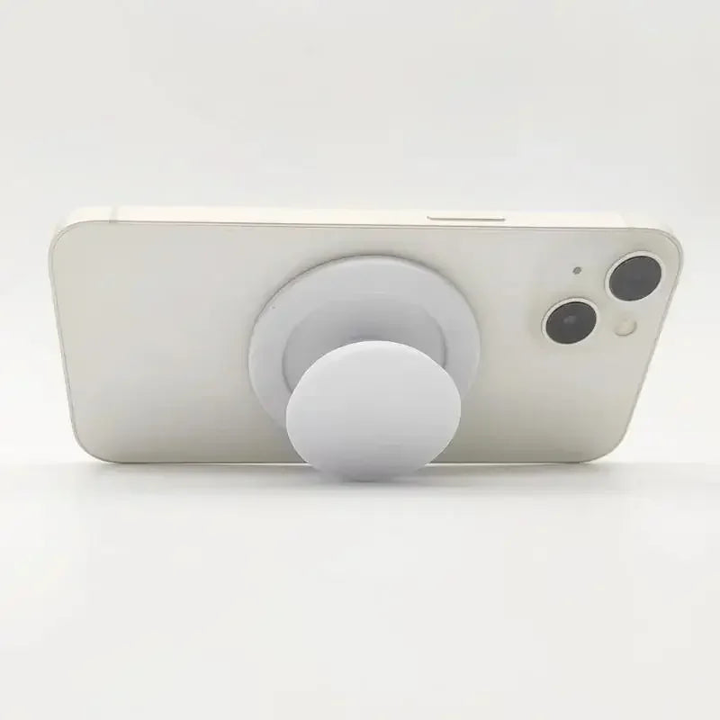 Magnetic Safe Ring Finger Expanding Stand Folding Mobile Phone Grip Holder Socket Pocket Support for iPhone Mac Samsung Xiaomi