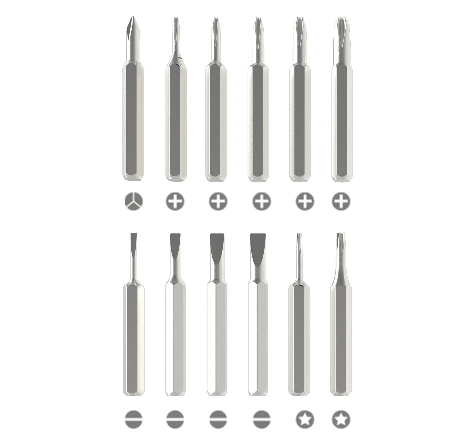 Magnetic Precision Screwdriver Set, 25 In 1 With 24 Piece Mini Pocket