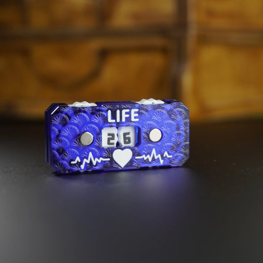 New Life Tracker for Fantasy & Sci-Fi Model Building Kits: 41x20x9mm LIfe Tracker