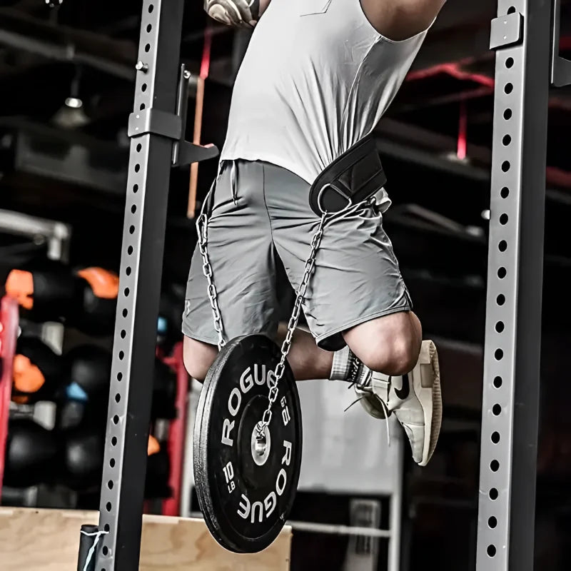 Weight Lifting Back Gym With Chain