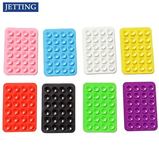 Silicone Suction Pad For Mobile Phone Fixture Suction Cup Backed