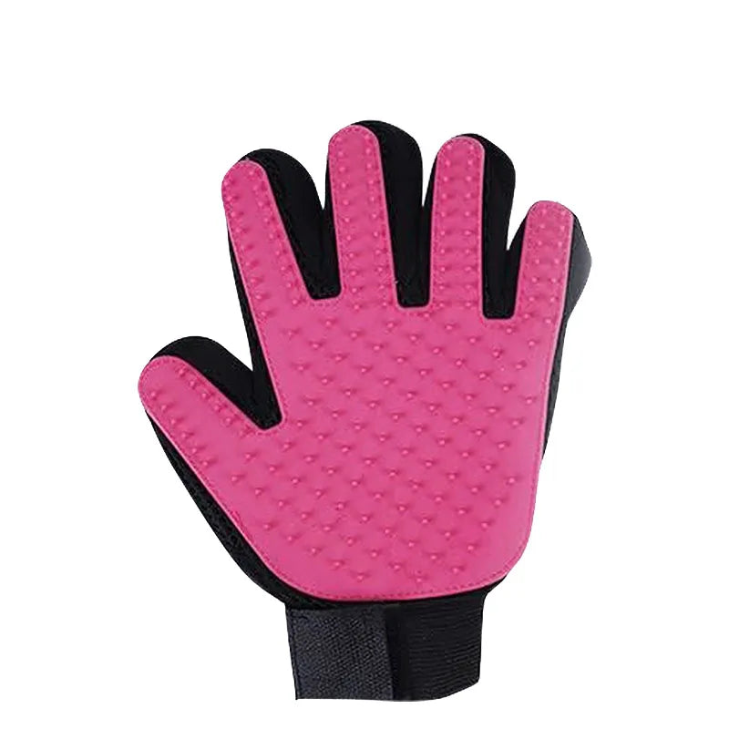 New hot Sell 1PC Cat Hair Remove Gloves Rubber Pet Beauty Cleaning Grooming Effective Massage Dog Combs Floating Brush 6 Color