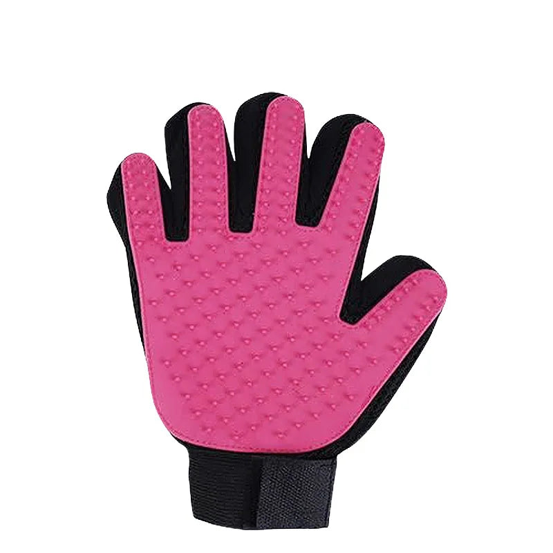 New hot Sell 1PC Cat Hair Remove Gloves Rubber Pet Beauty Cleaning Grooming Effective Massage Dog Combs Floating Brush 6 Color